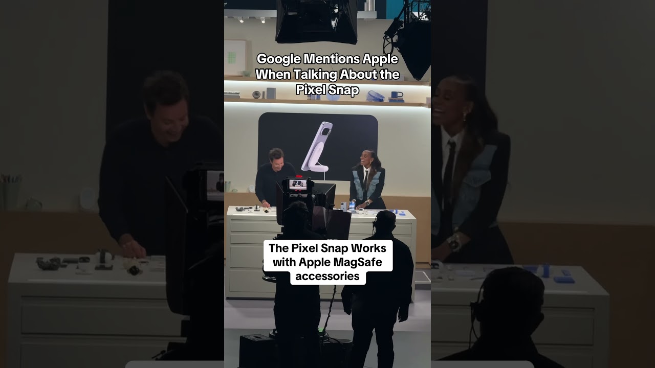 Google Mentions Apple at Its Pixel 10 Series Launch Event