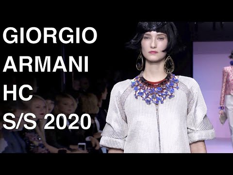 GIORGIO ARMANI | PRIVE’ HAUTE COUTURE SUMMER 2020 | FULL HD SHOW