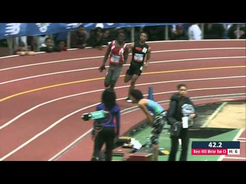 Boys 400m Prelim Heat 6 - New Balance Nationals Indoor 2014