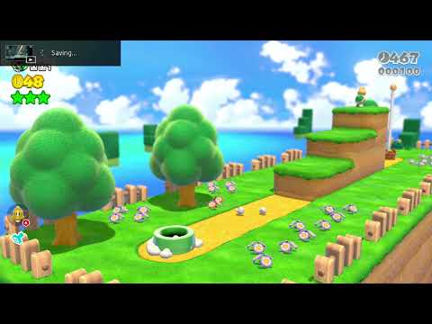 Super Mario 3D World (Switch) 1-2 Itemless Speedrun - Time: 37 (Former WR)