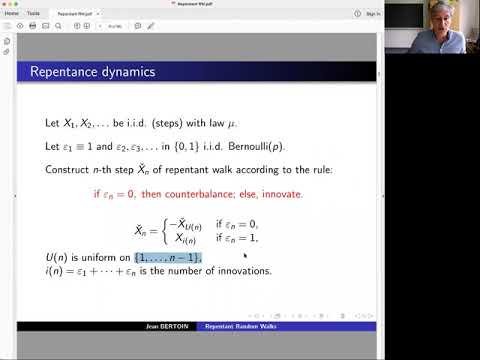 PVSeminar #17, 06 May 2021. Speaker: Jean Bertoin