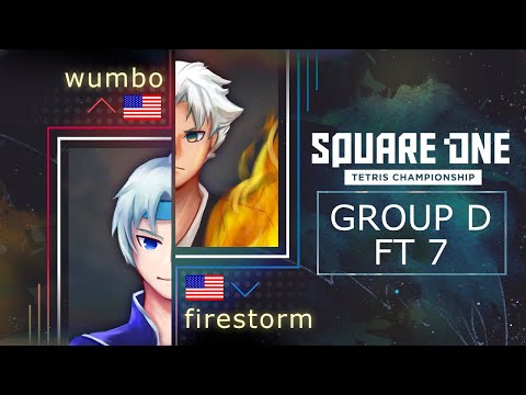 Wumbo vs Firestorm - Group D - Square One Tetris Championship 2022