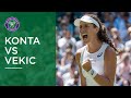 Best points from Johanna Konta vs Donna Vekic | The Greatest Championships