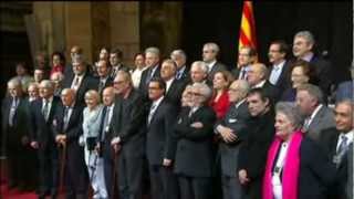 Orfeo La Lira - Creus Sant Jordi 2012 Himne Els Segadors