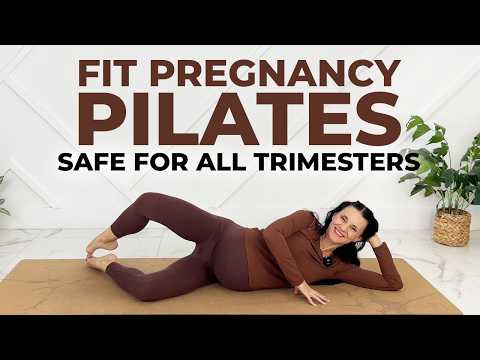 Pregnancy Pilates For A Fit & Toned Pregnancy (20-Min Prenatal Pilates Class)