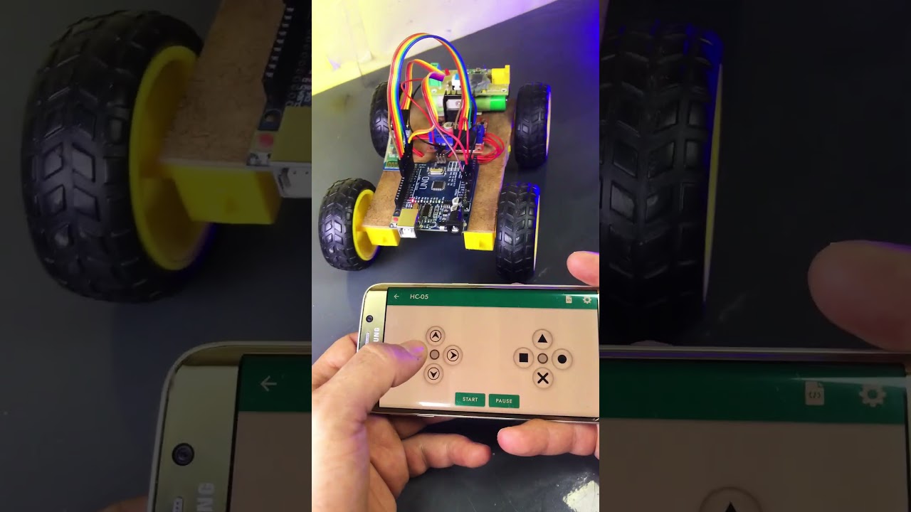 Amazing Science Project for Students | Bluetooth Controlled RC Car Using Arduino |