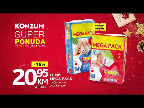 Konzum Super ponuda! 31.12. - 03.01.