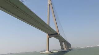 preview picture of video 'Nantong Bridge, China'