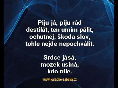 Kabát - Piju já, piju rád (karaoke KLIP)