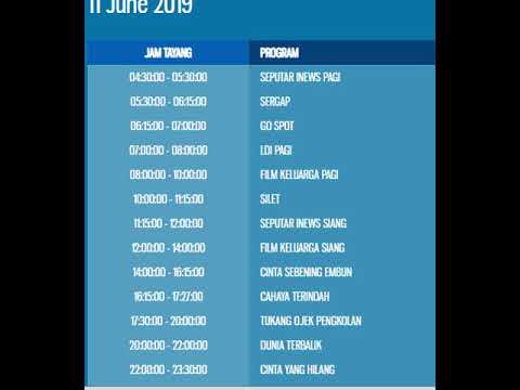 Jadwal rcti hari ini selasa juni 2019
