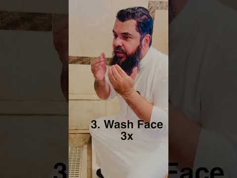 Quick Wudu 💦Tutorial for Beginners 👍