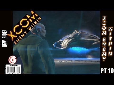 XCOM Enemy Within - Part 10 - New Firestorm - More Mechs - Exalt Mission