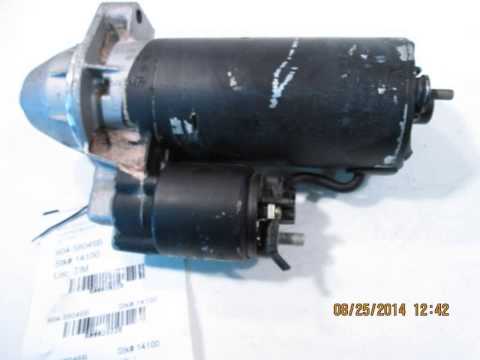 1990 Mercedes 190E Starter motor 201TYPE - mbiparts.com Used OEM Mercedes Parts - Dismantlers... OEM