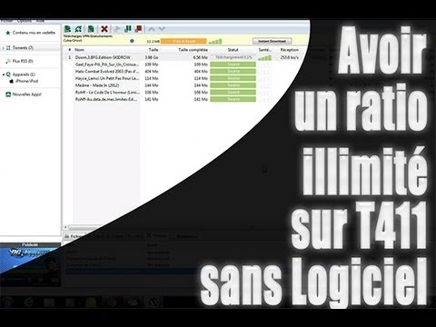 comment monter son ratio utorrent