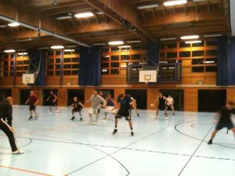 HSB Landsberg 2010/11 - Saisonvorbereitung: Defense-Beinarbeit