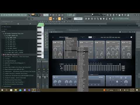 Making a quick percussion groove for minimal house using Tantra 2 in FL Studio