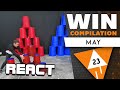 React WIN Compilation MAY 2023 Edition Best Videos Of April