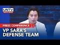 Defense Panel Addresses Day 7 Of Vice President Sara Duterte S Impeachment Trial July 20 2026