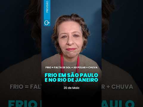 Frio em São Paulo e no Rio de Janeiro