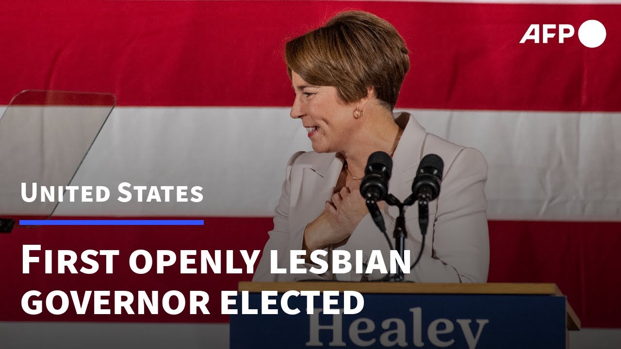 Maura Healey elected US's first openly lesbian governor | AFP