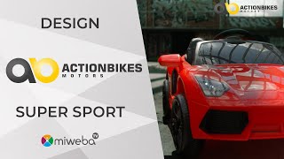 Kinder Elektroauto SUPER SPORT 🏆 | Cabrio für Kids 🎌 | Actionbikes Motors | Design Video 2022