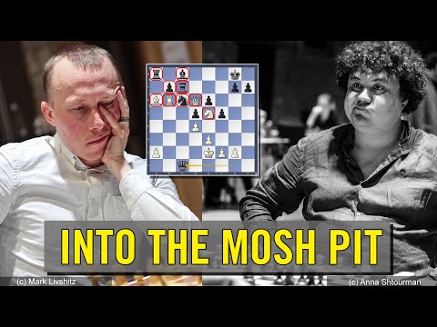 Into the mosh pit | Anton Korobov vs Ruslan Ponomariov | European Championship 2023