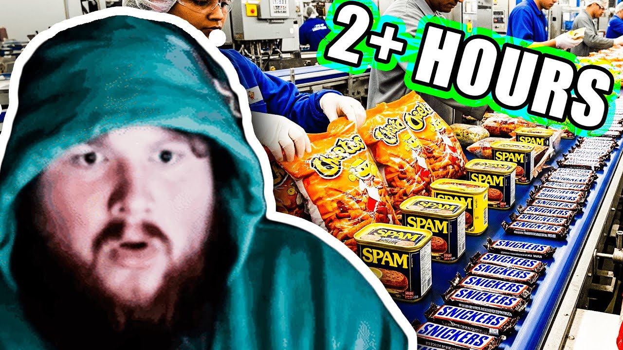 CaseOh Reacts To How Food Is Made!! | MEGA COMPILATION
