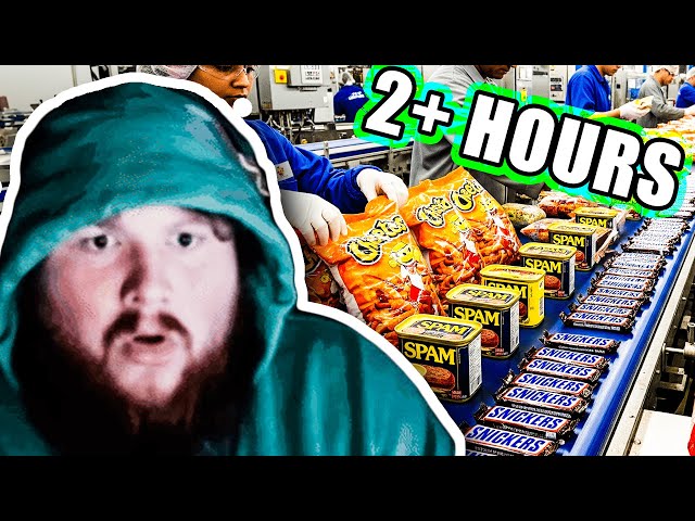 CaseOh Reacts To How Food Is Made!! | MEGA COMPILATION SDDEFAULT Thumbnail