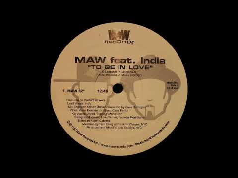 Masters At Work ft India - To Be In Love (Original Mix) MAW Records 1997