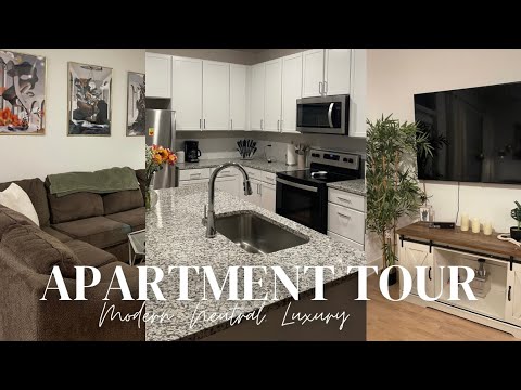 LUXURY APARTMENT TOUR 2024 | FULLY FURNISHED APARTMENT | MODERN & NEUTRAL