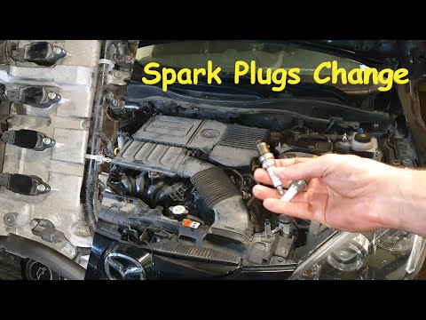1.5 Mazda 2 Spark Plugs Change ( how to )