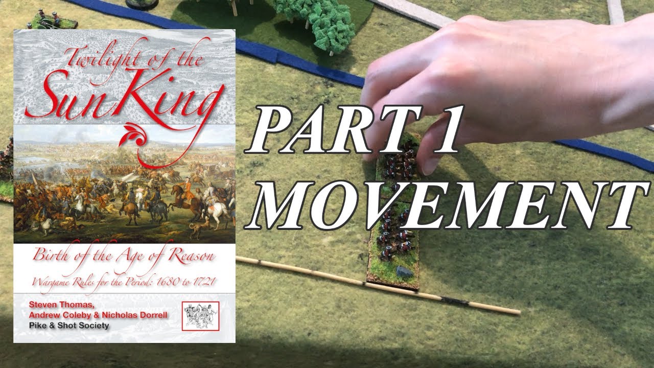How to play Twilight of the Sun King - Movement and Action tests