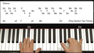 How to Play All of Me by John Legend on Piano
