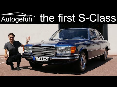 The very first Mercedes S-Class W116 FULL REVIEW 350 SE V8 1979 - Autogefühl