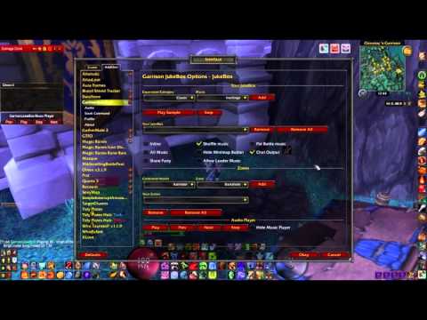 Garrison Jukebox : A World of Warcraft addon