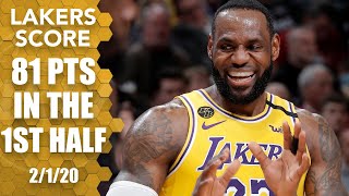 LeBron James - Anthony Davis - Los Angeles Lakers