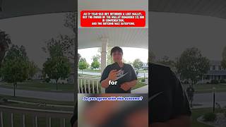 Download lagu Seorang anak laki-laki bercelana pendek mengembalikan dompet yang hilang, tetapi pemilik dompet tersebut menuntut ganti rugi sebesar $3.000. mp3