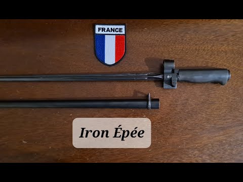 Rare cast Iron Epee bayonet, Frances M1886/15 bayonet for the Lebel/Berthier