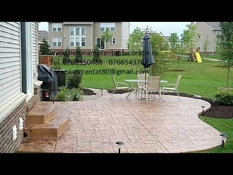 Beton Amprentat Glodu-Petcari - Buzău  Tel.0761350488 -0766543767