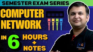 Complete CN Computer Networks in one shot | Semester Exam | Hindi