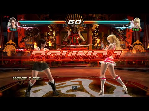 L7 193_4  Julia Ryona vs Lili Rochefort Ryona - Tekken 7 ( Anakin x24 )  sin Grafica