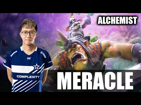 Meracle - ALCHEMIST - 7.28 - Best Alche out there? - Dota 2 Pro Games - Full Gameplay