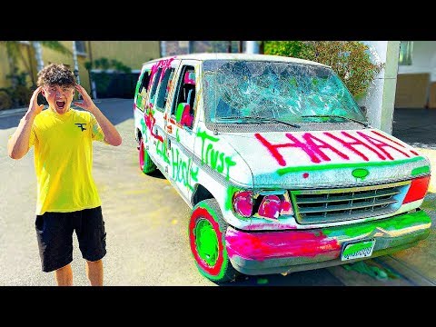 Destroying My Brothers Car And Surprising Him With A New One Video