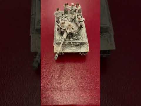 1/72 Tiger I German Tank In-house Production Winter Camouflage