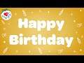 Happy Birthday Song With Lyrics ️ Happy Birthday To You