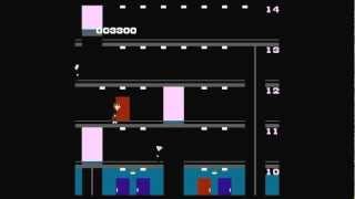 ELEVATOR ACTION GAME PLAY TRAPPED IN GUNFIRE