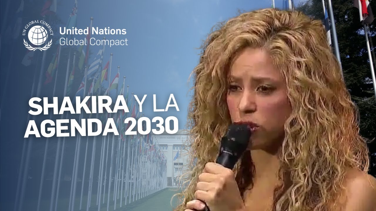 Hace 8 años, #Shakira se presentaba ante la ONU, invitando al mundo a imaginar. ¿Sabes por qué? 💃🎤