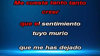 llorando bajo la lluvia bronco karaoke