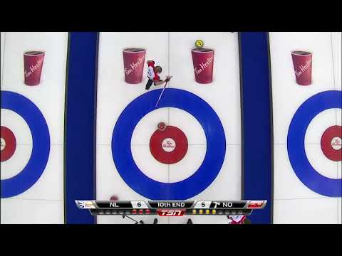 #brier2016 [1v2-10E] Jacobs (NO) vs Gushue (NL)