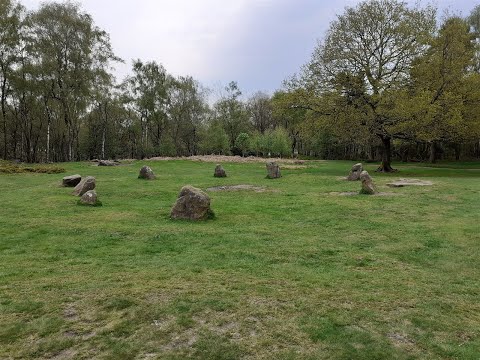 Nine Ladies Stone Circle, Stanton Moor, Derbyshire UK #shorts